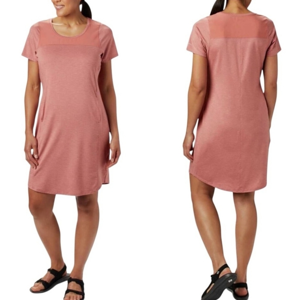 Columbia Coral Shirt Dress Size Medium, RN#69724, NWT